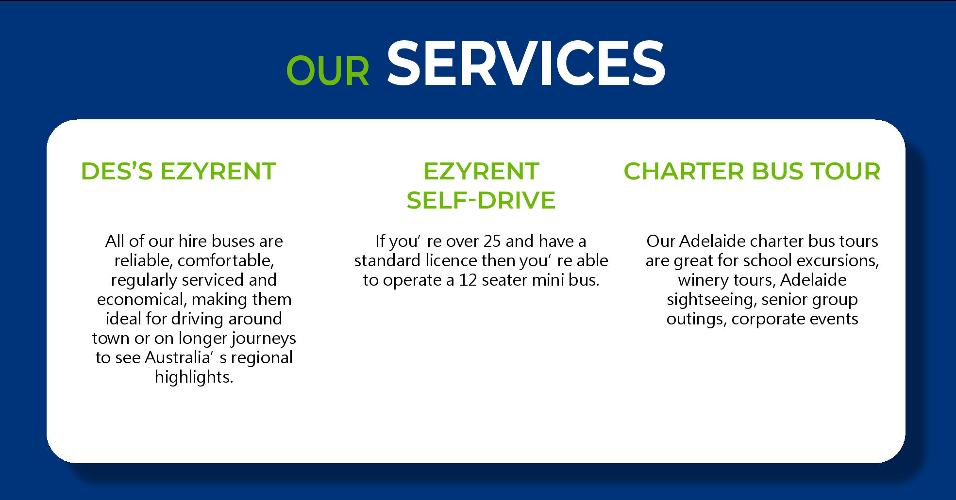 Our Services